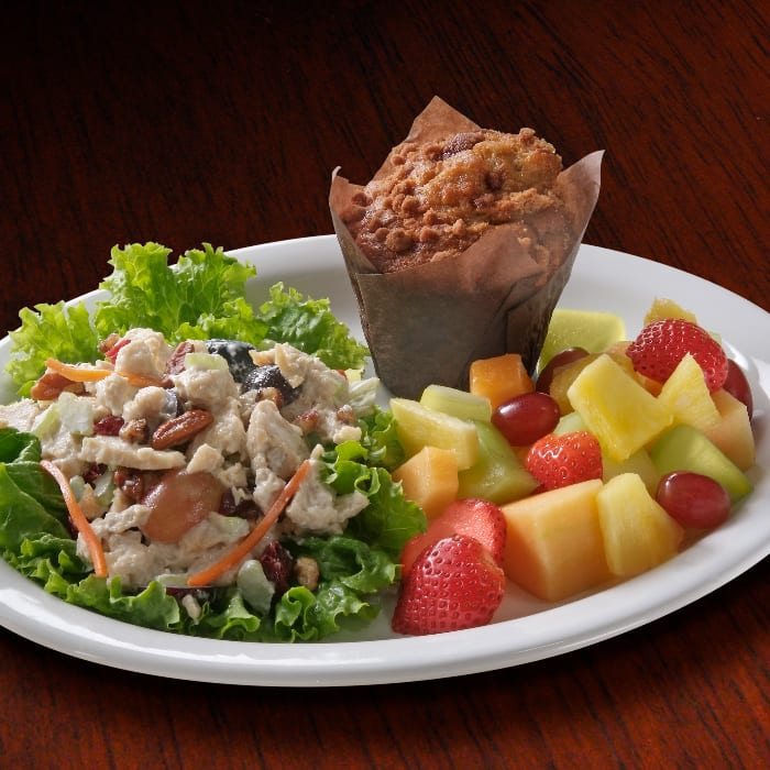 Eggberts Honey Chicken Salad.